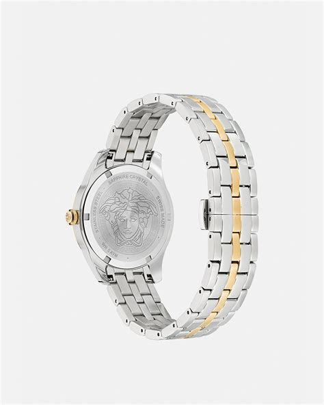 versace damen uhr silber|Versace Damenuhren online .